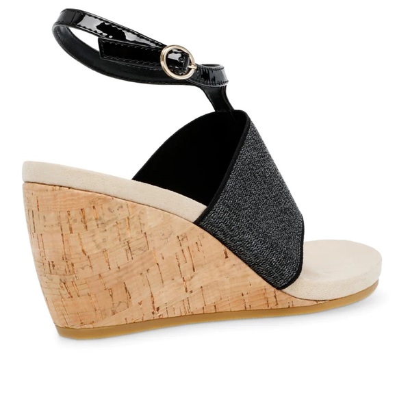 Anne Klein Ivana wedge sandal with cork bottom - Picture 3 of 16
